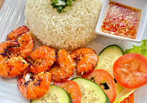 Cơm Tôm Nướng