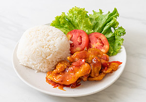 Cơm Cánh Gà Chiên