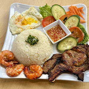 CƠM - RICE;  XÔI – STICKY RICE